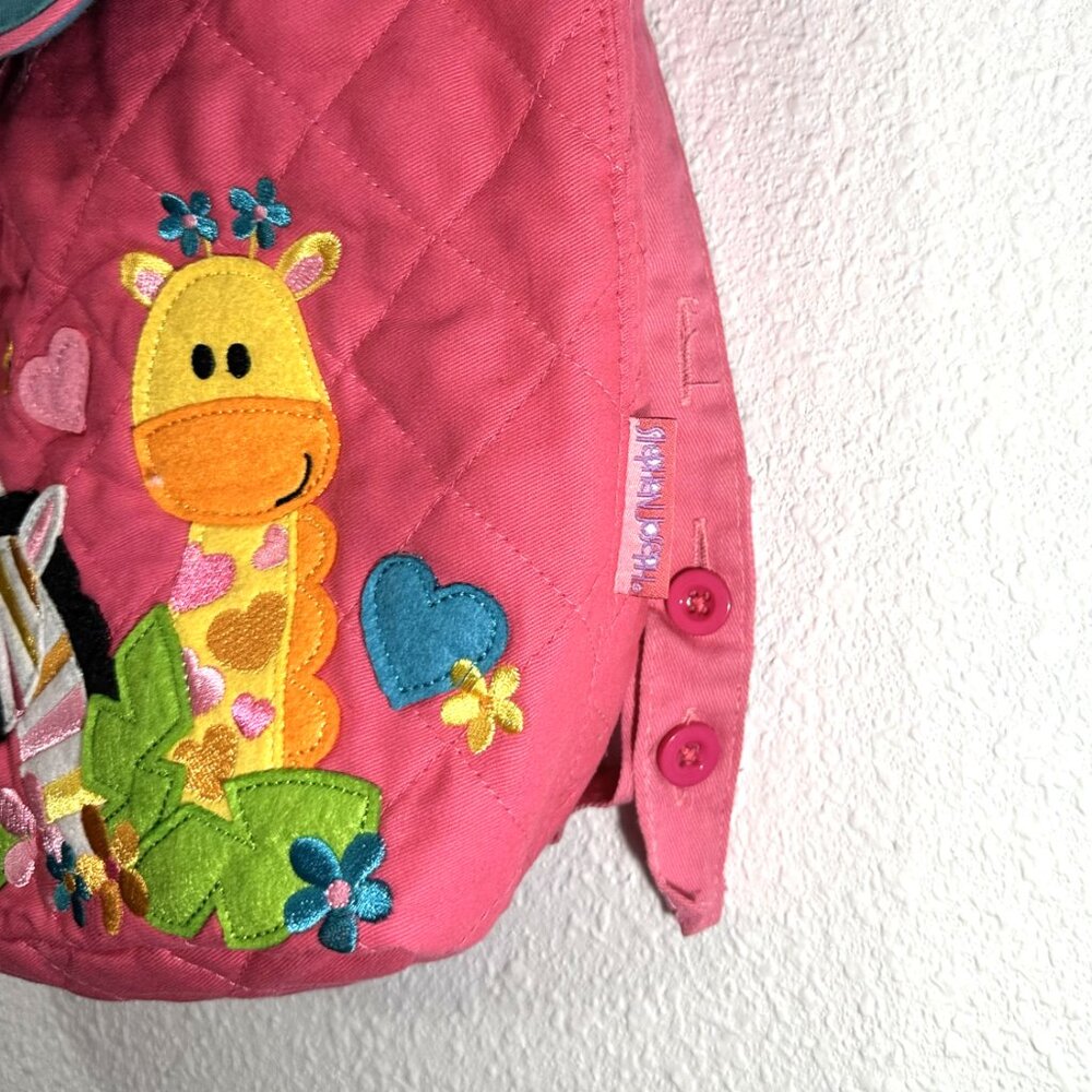 Stephen Joseph children's quilted backpack - Picture 3 of 6